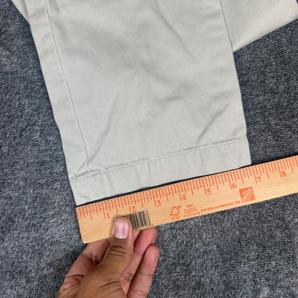 Polo Ralph Lauren Slim Fit Chino Pants Mens 36x32 Khaki Tan Cotton Trousers